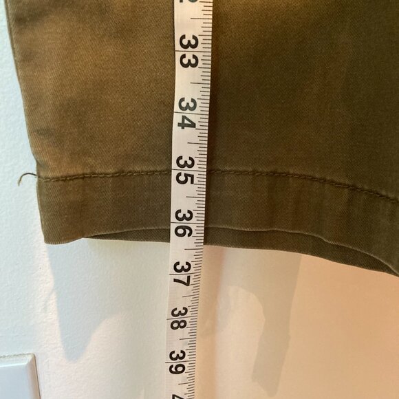 Army green khaki cargo pants size M. - Picture 5 of 8